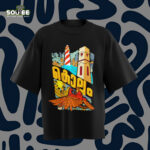 "Kollam District T-shirt featuring Kerala-inspired design – local pride apparel for men and women, perfect for Kerala fashion lovers and cultural streetwear fans."
