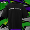 Front view of Aston Martin premium t-shirt with logo