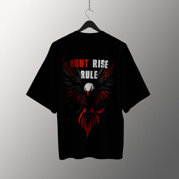 Eagle themed t-shirt in action – streetwear fashion for bold personalities