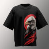 Eagle Edition 240 GSM t-shirt front view – bold eagle print by SOUTEE premium streetwear