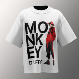Monkey D. Luffy Edition Premium Anime T-Shirt – 240GSM Cotton | One Piece Merch by Soutee