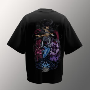 Back Print – Shadow Monarch Emblem from Solo Leveling | High-Quality Anime T-Shirt by Soutee